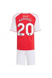 Arsenal Noni Madueke #20 Babytruitje Thuis tenue Kind 2025-26 Korte Mouw (+ Korte broeken)